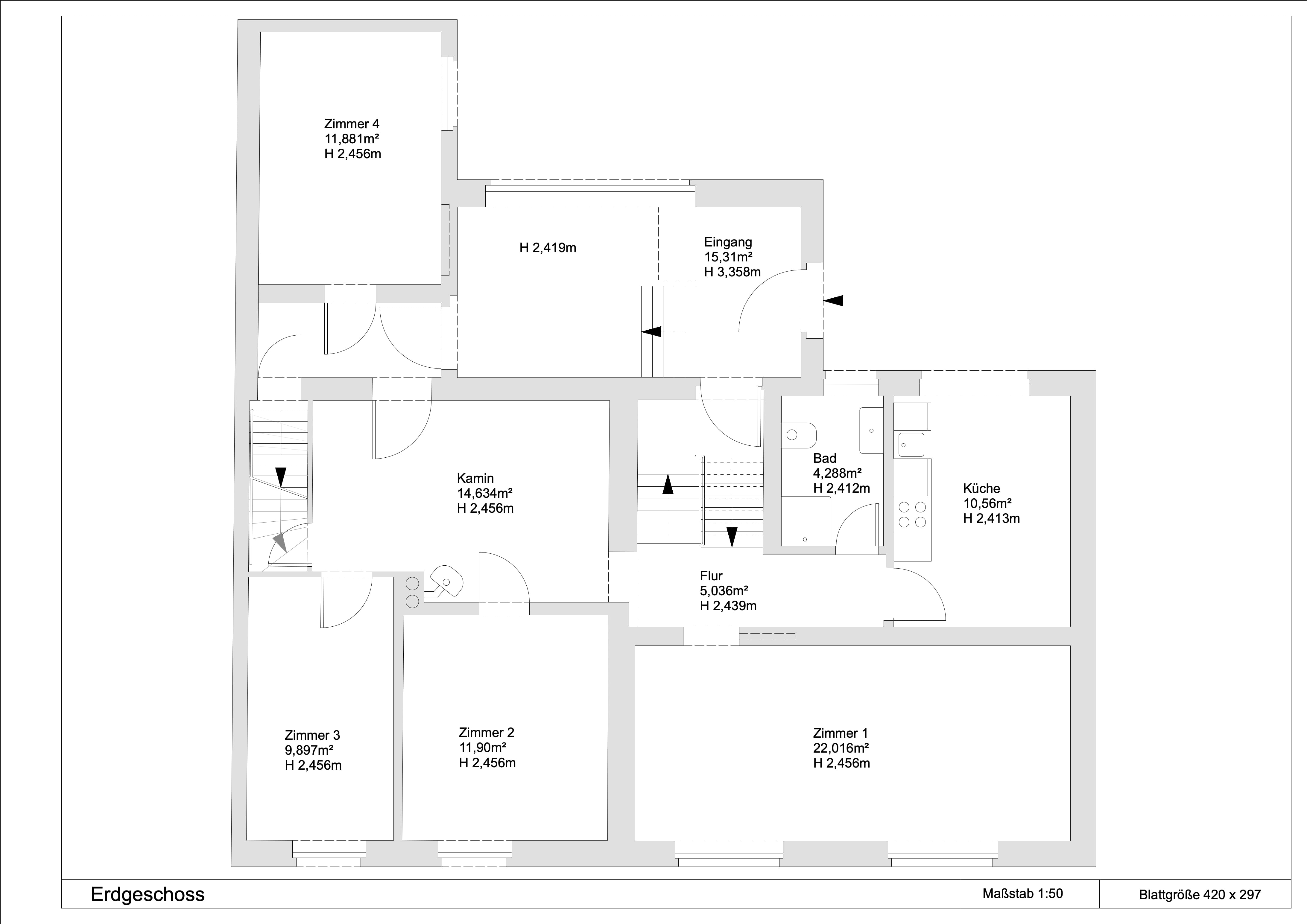Grundriss Erdgeschoss